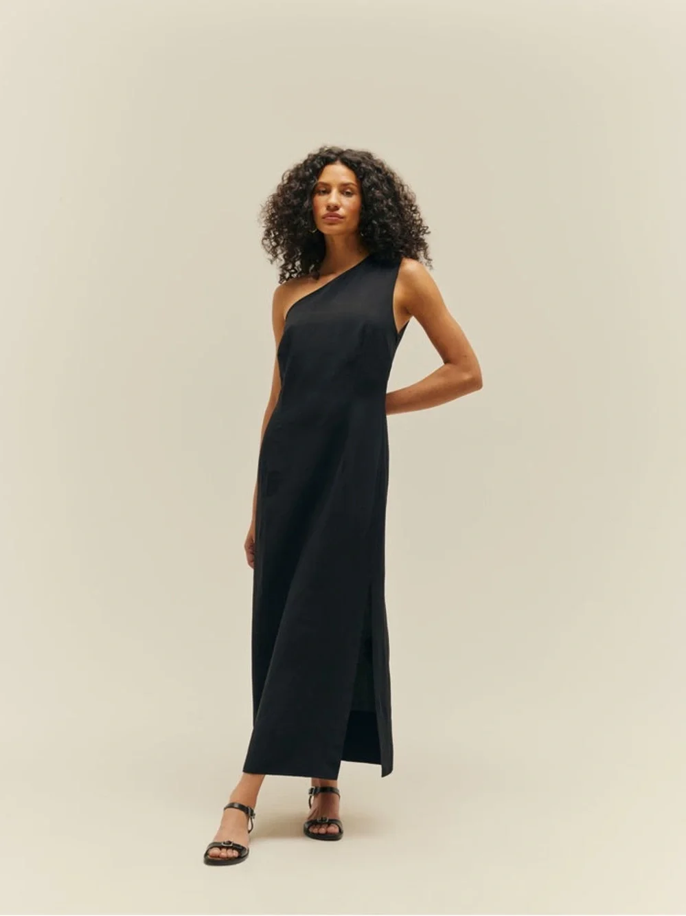 Haight Maria Linen Dress